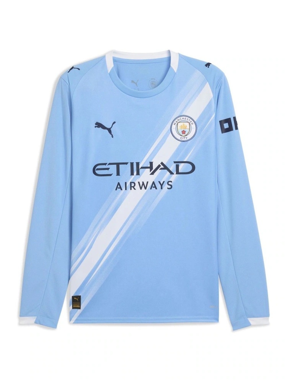 Brand New Puma Manchester City Men’s  Light Blue Long Sleeve Jersey